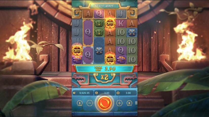 Treasures of Aztec slot screen 3