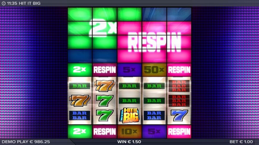 Hit It Big slot screen 3