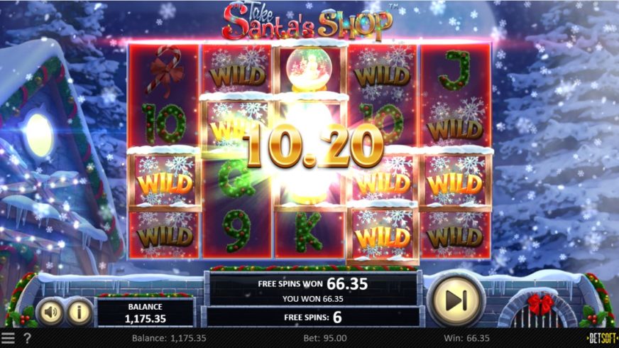 Take Santas Shop slot screen 4