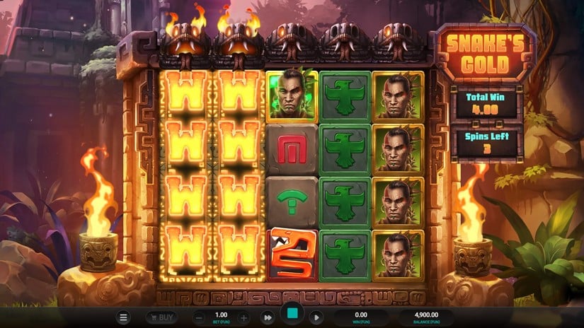 Snake’s Gold Dream Drop slot screen 6