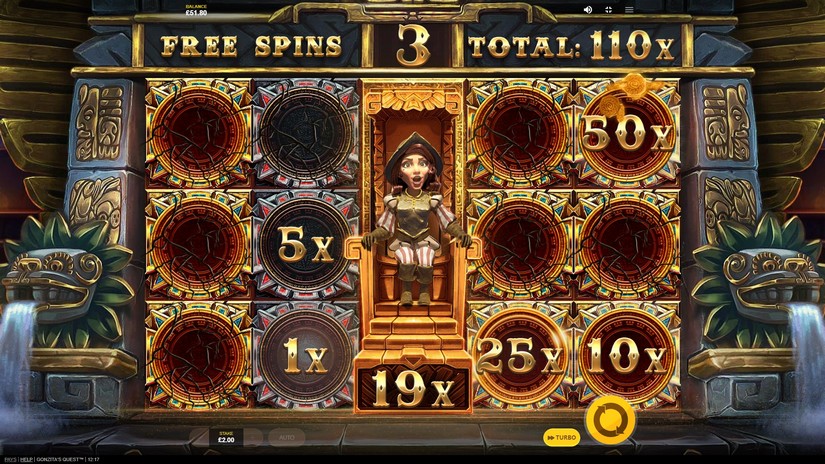 Gonzita’s Quest slot screen 8