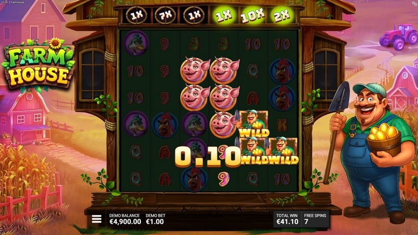 Farm House slot screen 6