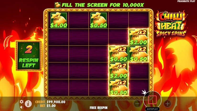 Chilli Heat Spicy Spins slot screen 4