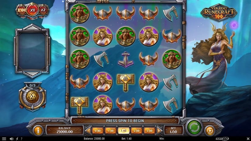 Viking Runecraft 100 slot screen 1
