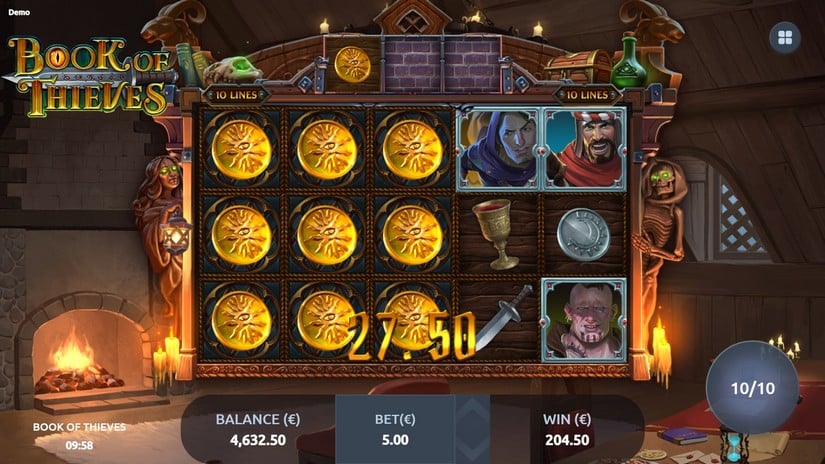 Book of Thieves slot screen 6