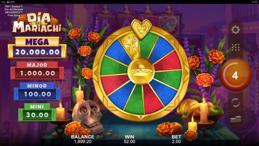 Dia del Mariachi Megaways slot screen 8