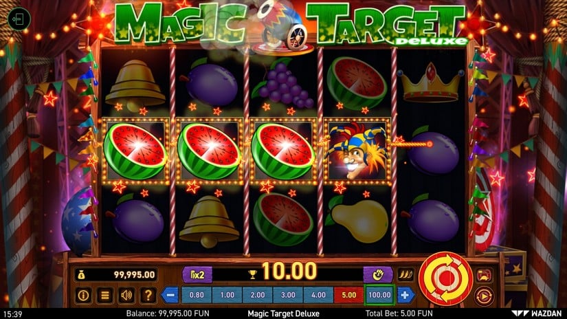 Magic Target Deluxe slot screen 2