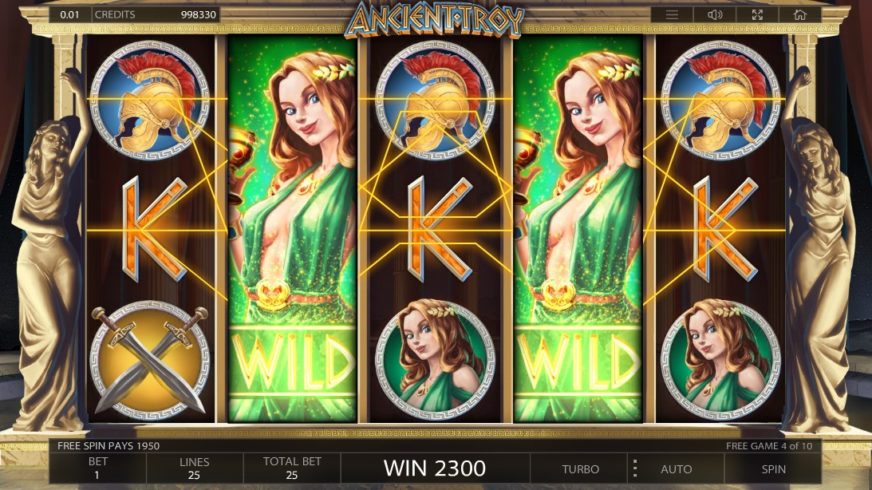 Ancient Troy slot screen 6
