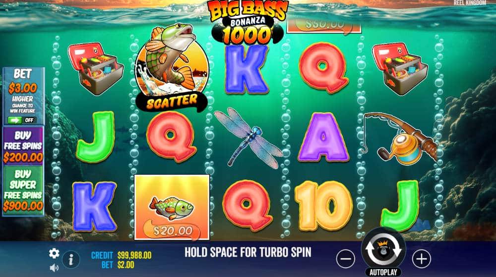 Big Bass Bonanza 1000 demo