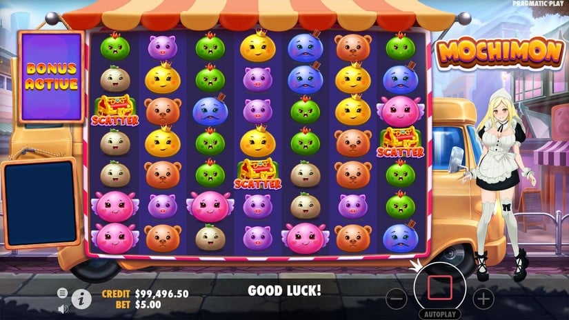 Mochimon slot screen 4