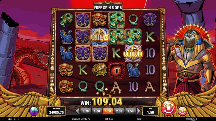 Ra’s Reckoning slot screen 6