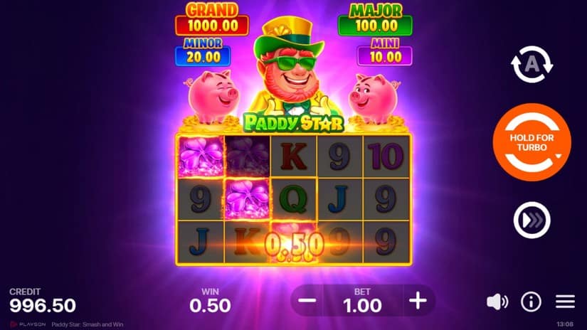Paddy Star: Smash and Win slot screen 2