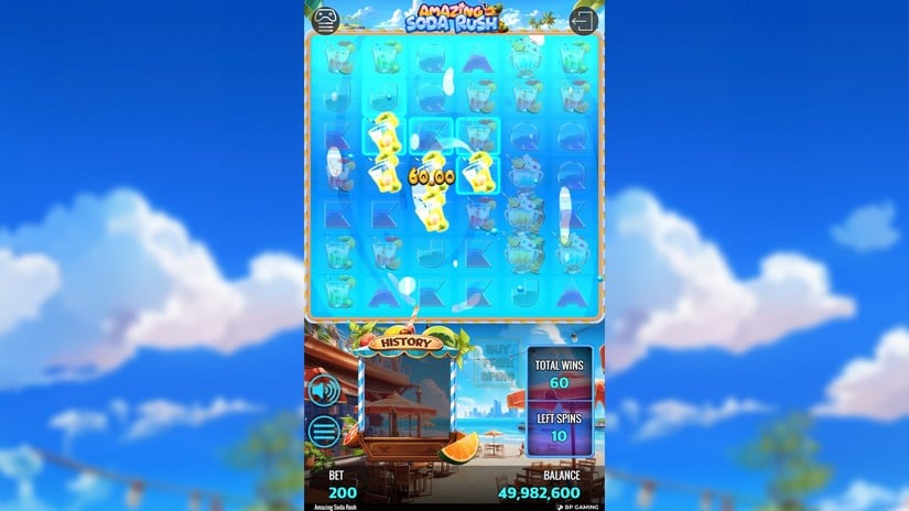 Amazing Soda Rush slot screen 4