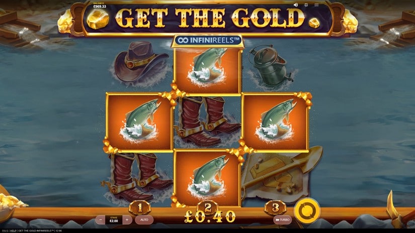 Get The Gold Infinireels slot screen 3