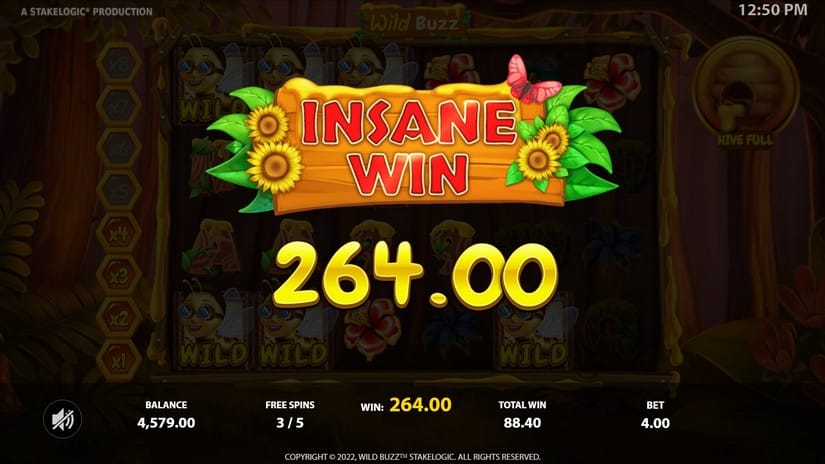 Wild Buzz slot screen 7