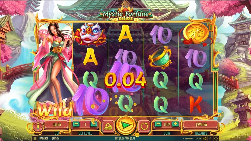 Mystic Fortune Deluxe slot screen 2