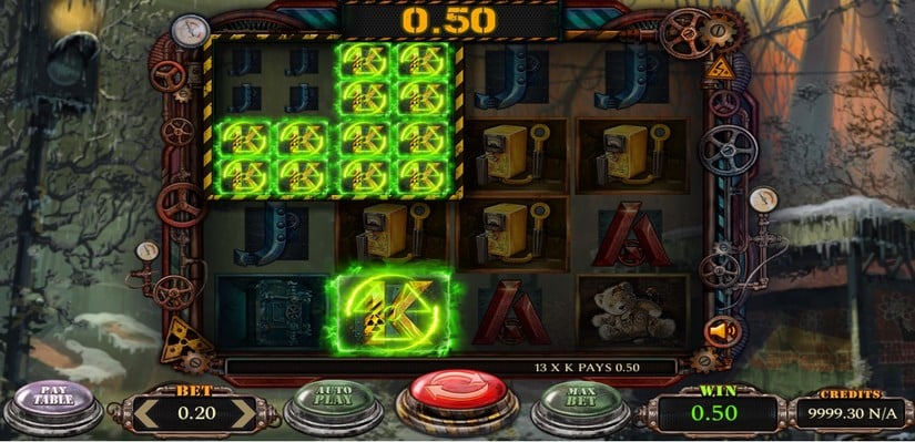 RollZone slot screen 3