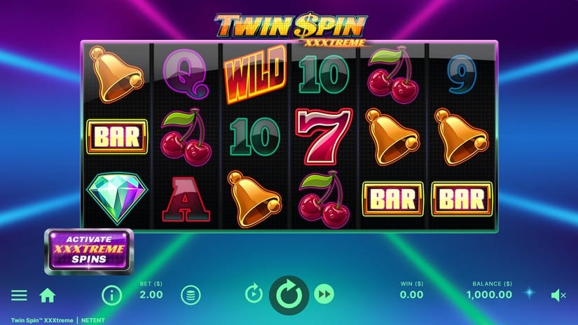 Twin Spin™ XXXtreme slot screen 1