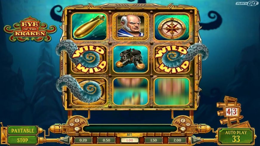 Eye of The Kraken slot screen 3
