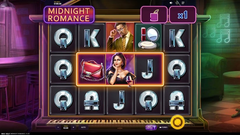 Midnight Romance slot screen 1