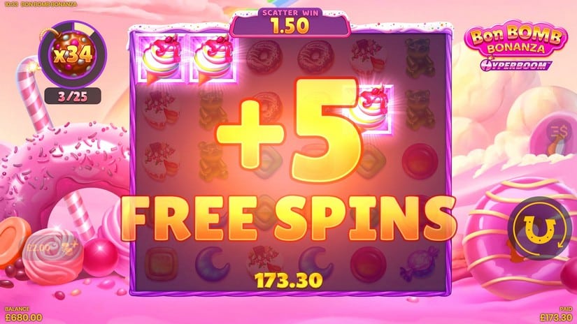 Bon Bomb Bonanza Hyperboom slot screen 5