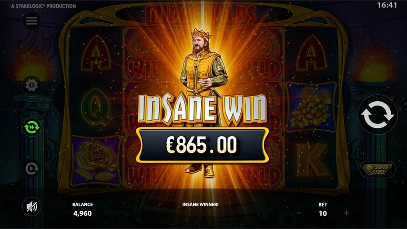 Midas Wilds slot screen 5