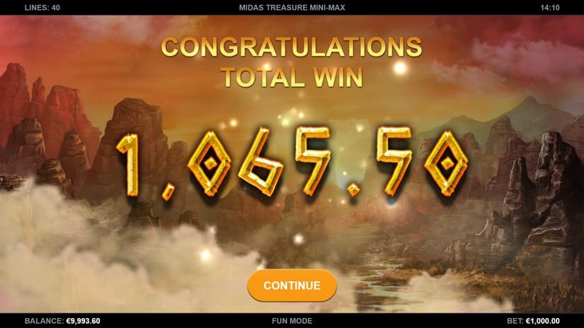 Midas Treasure Mini-Max slot screen 7