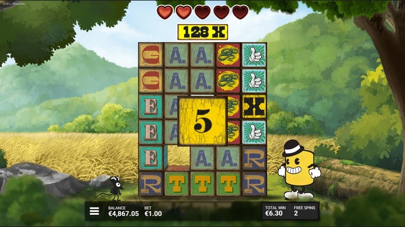 Stack Em slot screen 4