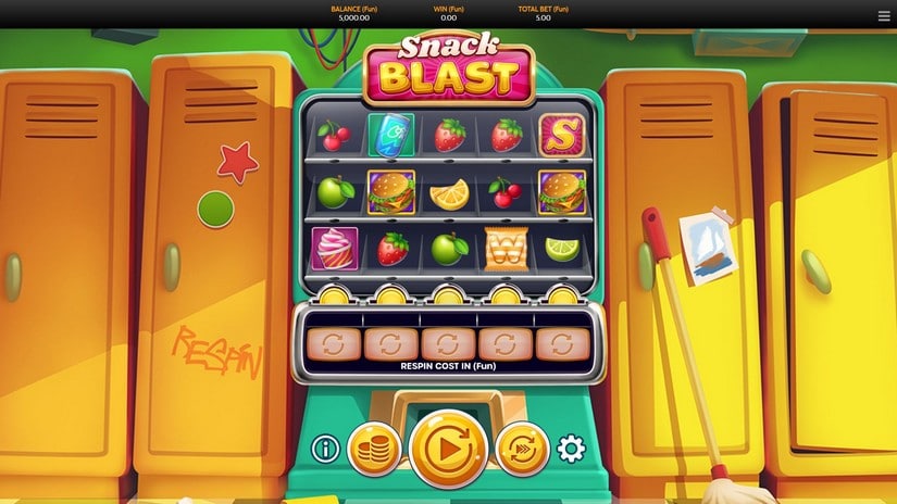 Snack Blast slot screen 1