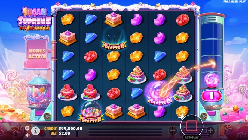 Sugar Supreme Powernudge slot screen 2