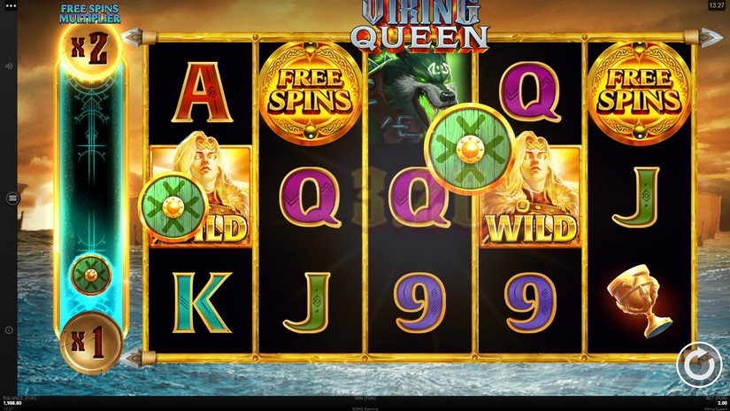 Viking Queen slot screen 3