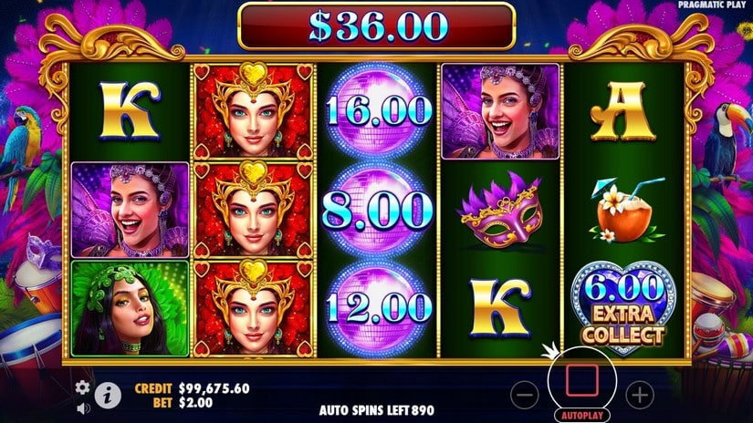 Heart of Rio slot screen 4