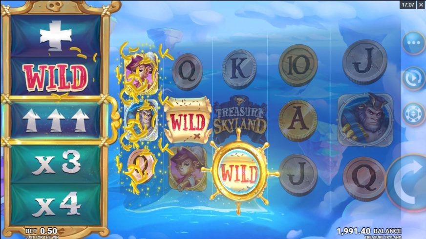 Treasure Skyland slot screen 2