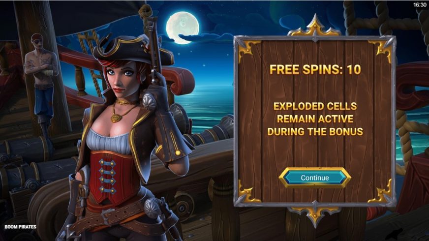 Boom Pirates slot screen 3