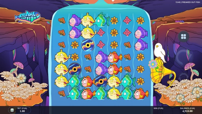 Freaked Out Fish slot screen 3