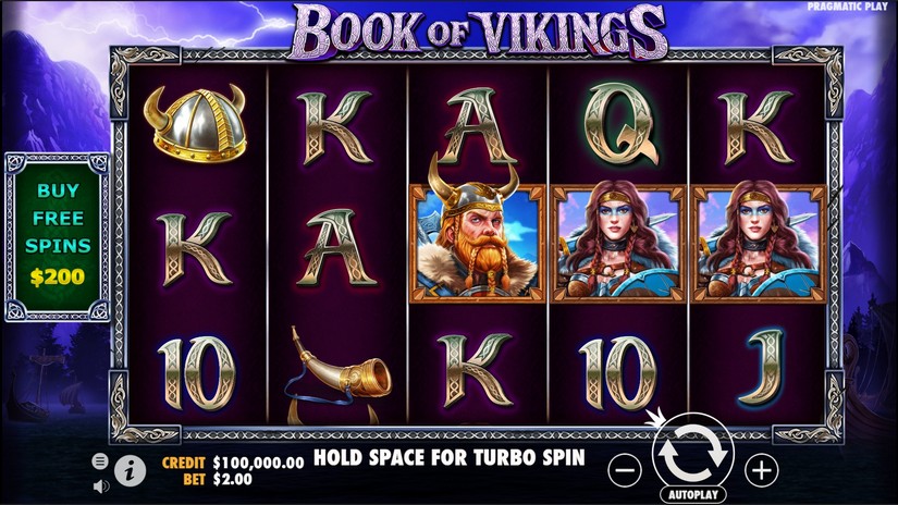 Book of Vikings slot screen 1