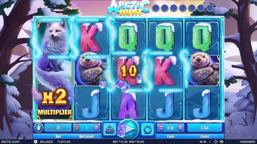 Arctic Hunt slot screen 4