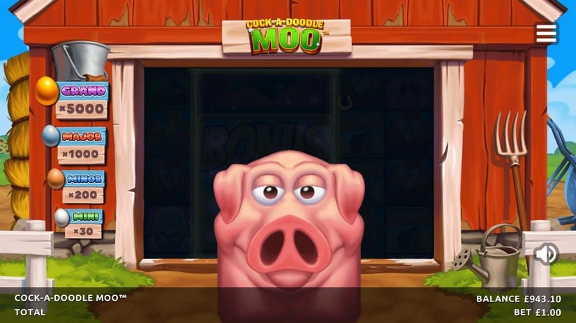 Cock-A-Doodle Moo slot screen 4