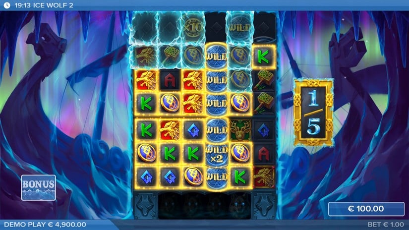 Ice Wolf 2 slot screen 3
