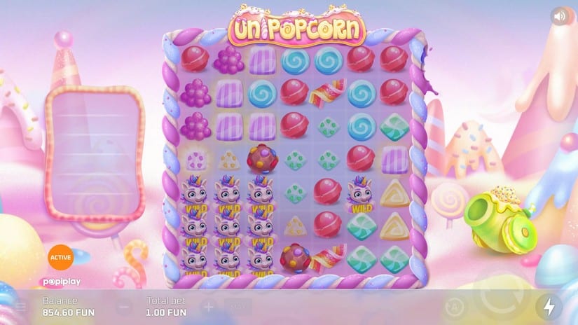 Unipopcorn slot screen 3