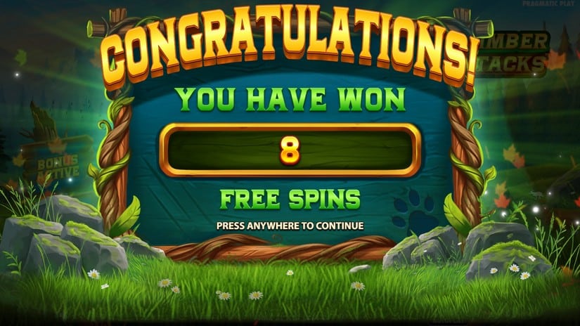 Timber Stacks slot screen 4