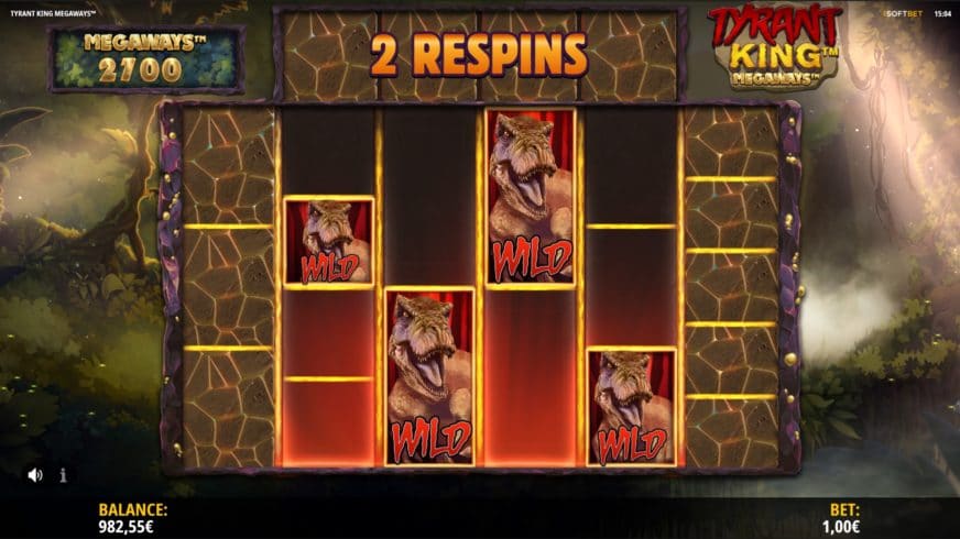 Tyrant King Megaways slot screen 2