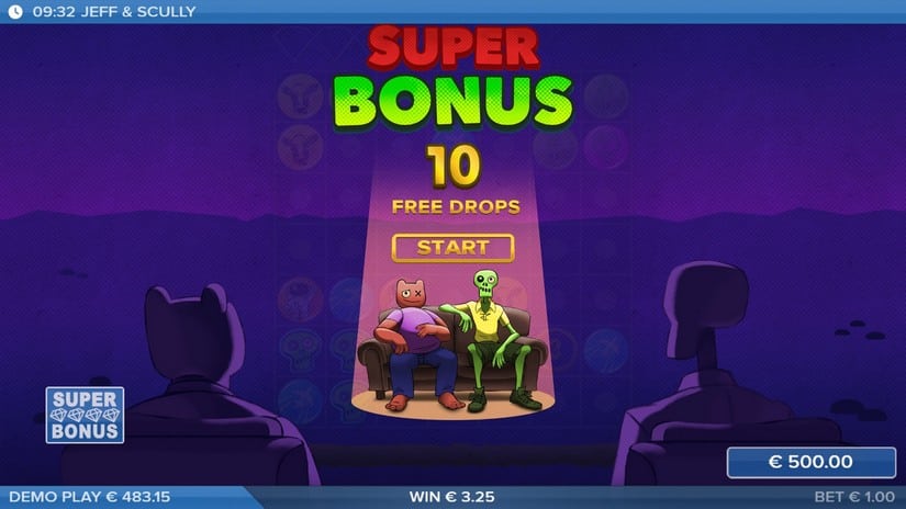 Jeff & Scully slot screen 4