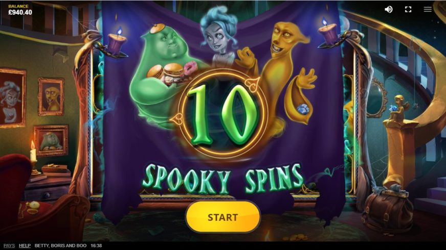 Betty, Boris And Boo slot screen 3