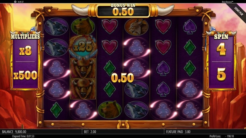 Bison Bonanza slot screen 6