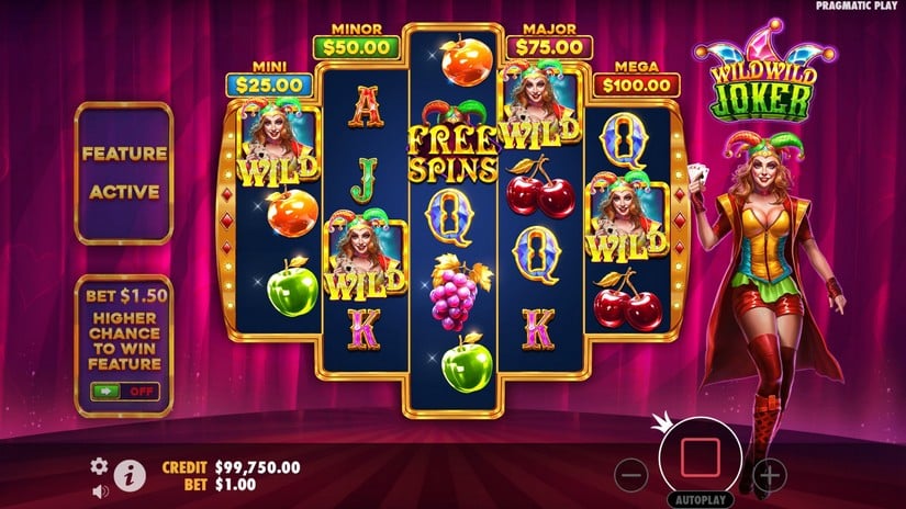 Wild Wild Joker slot screen 3