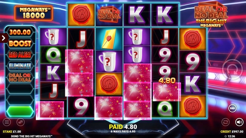 Deal Or No Deal The Big Hit Megaways slot screen 2