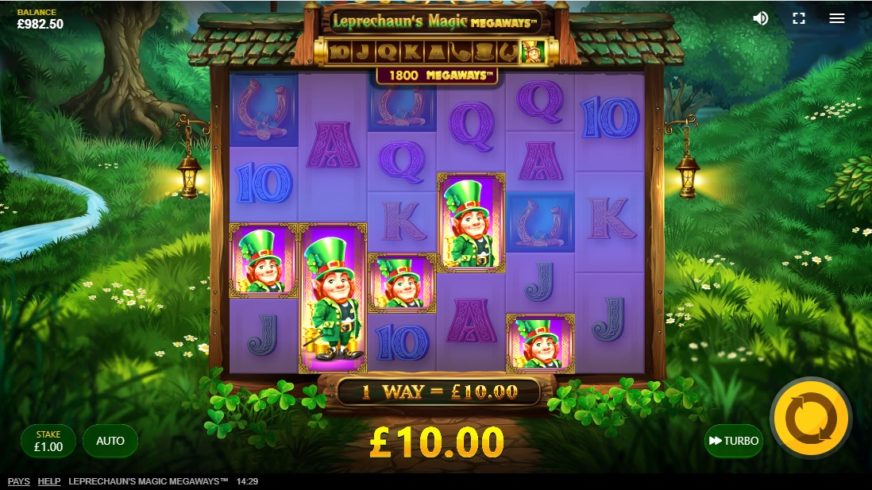 Leprechaun’s Magic Megaways slot screen 5