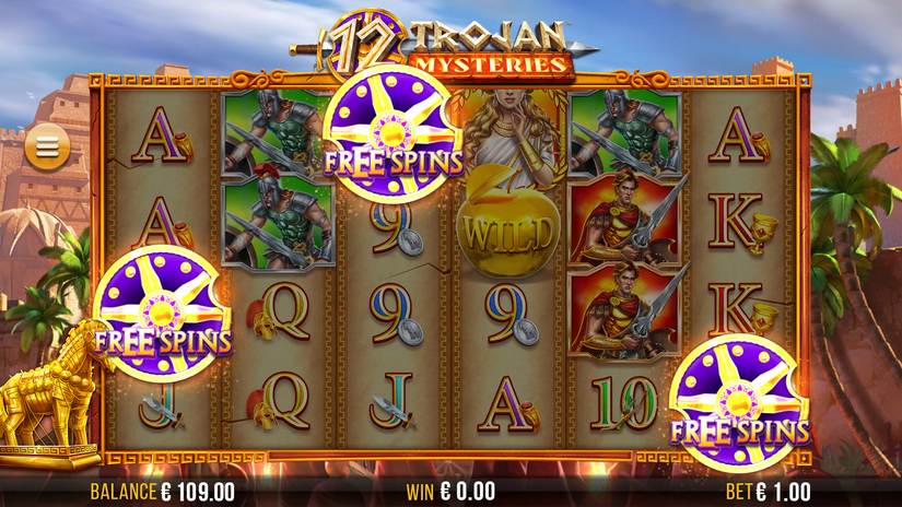 12 Trojan Mysteriesa slot screen 4