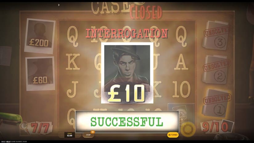 Case Closed slot screen 5